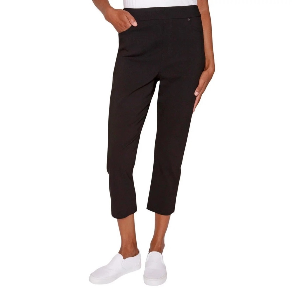 Mario Serrani Black Capris